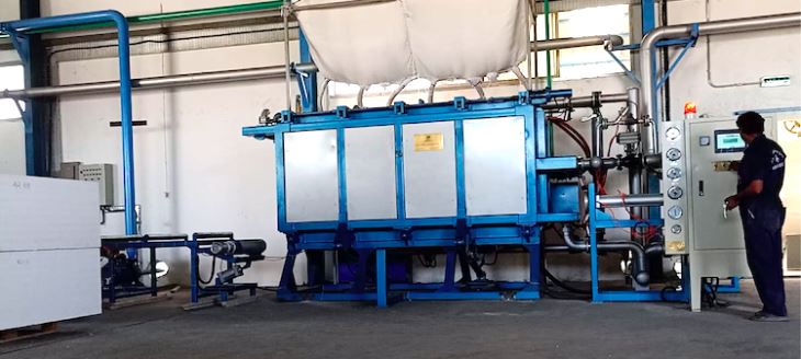 3m Auto Air Cooling EPS Block Molding Machine